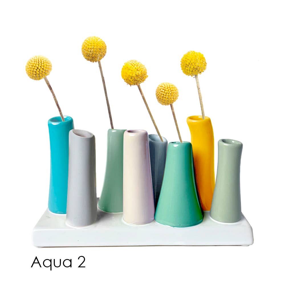 Pooley Tube Ceramic Bud Vase