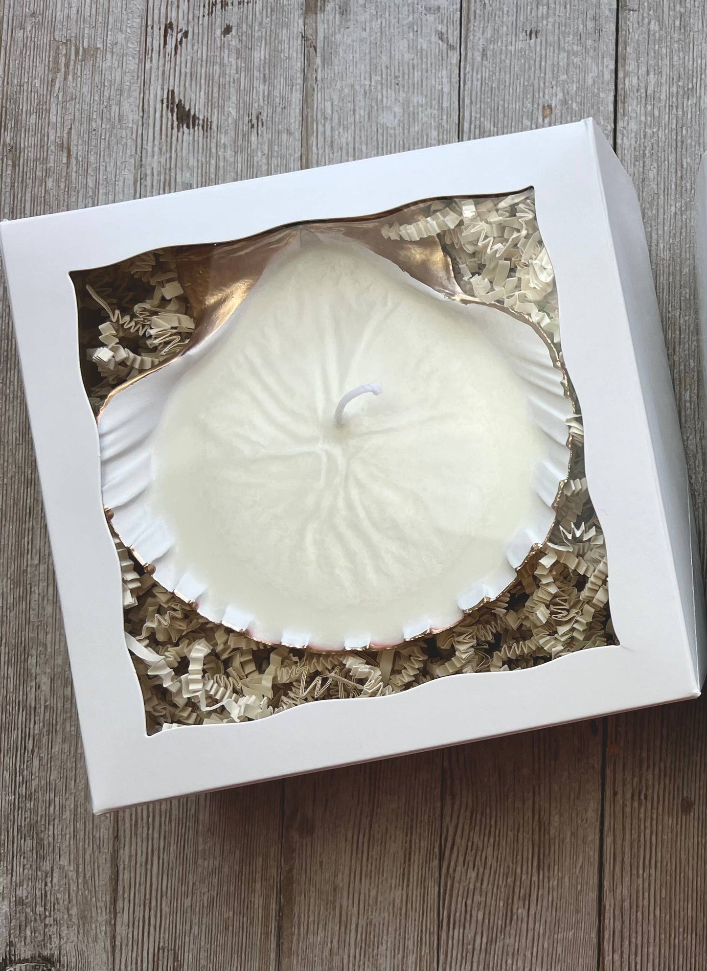 Scallop Candle