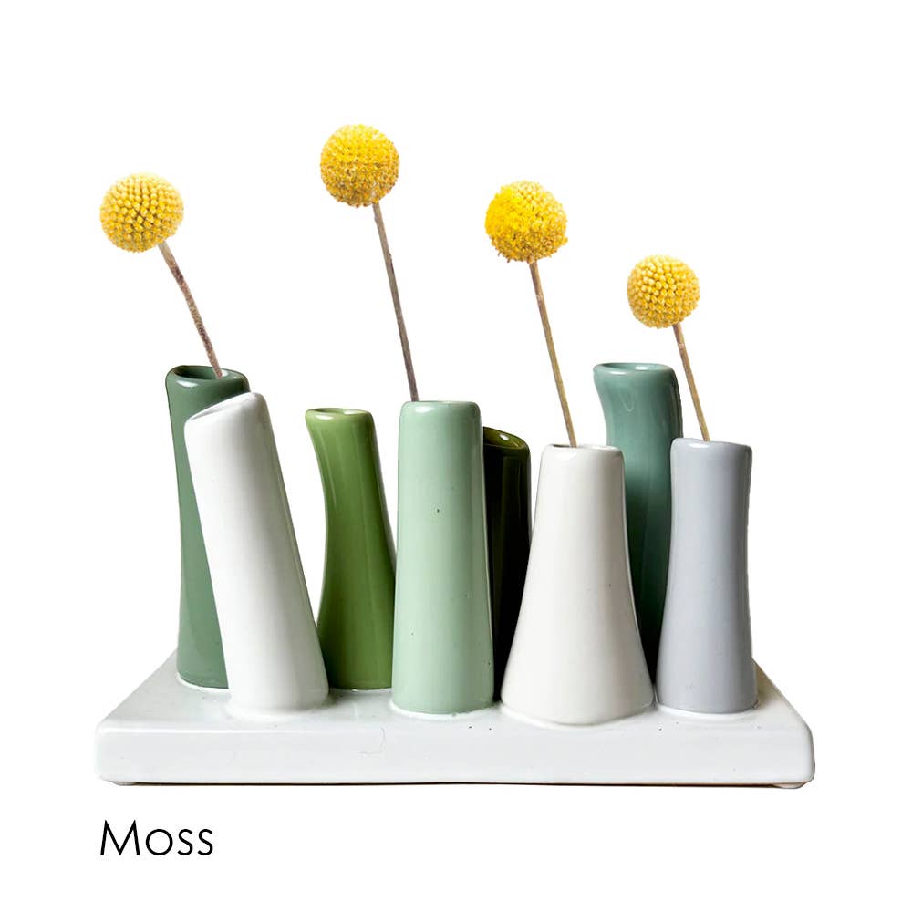 Pooley Tube Ceramic Bud Vase