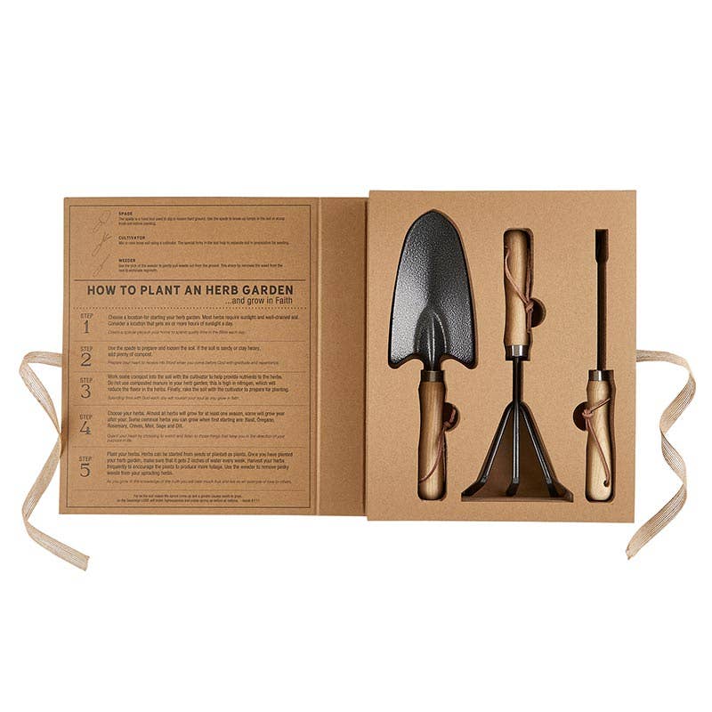 Grow In Faith Garden Tool Box