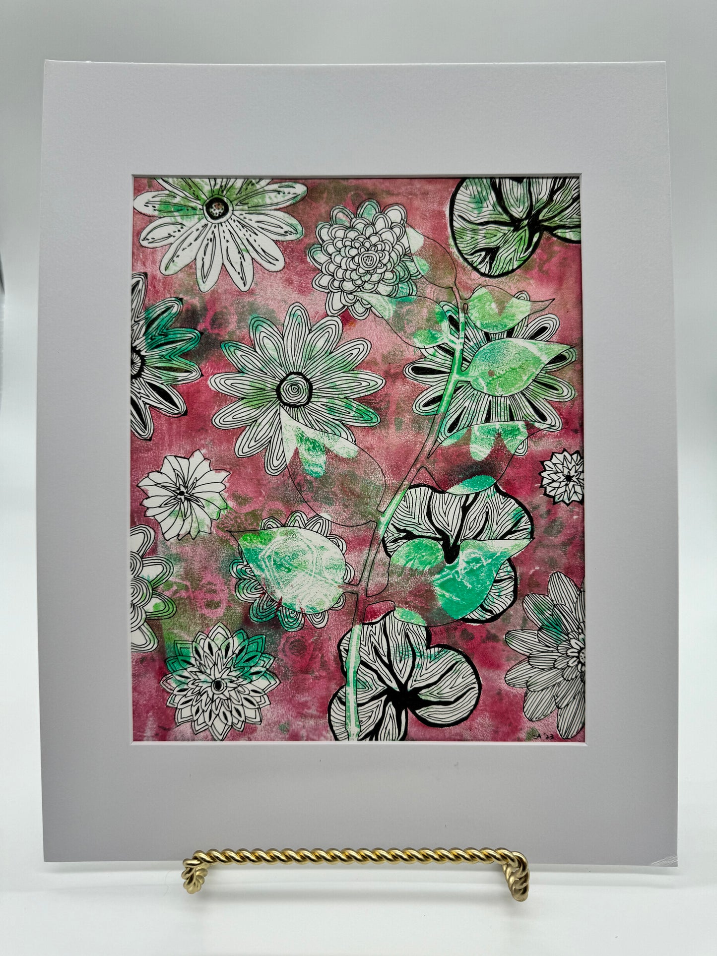 11x13 Color Blocked Painting