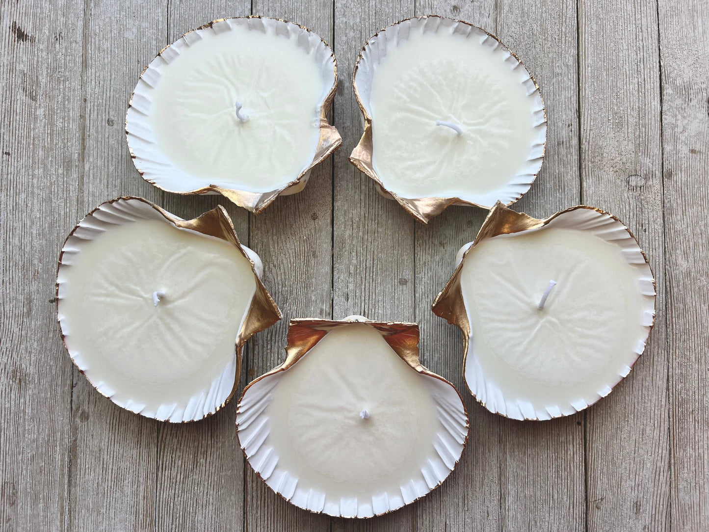 Scallop Candle