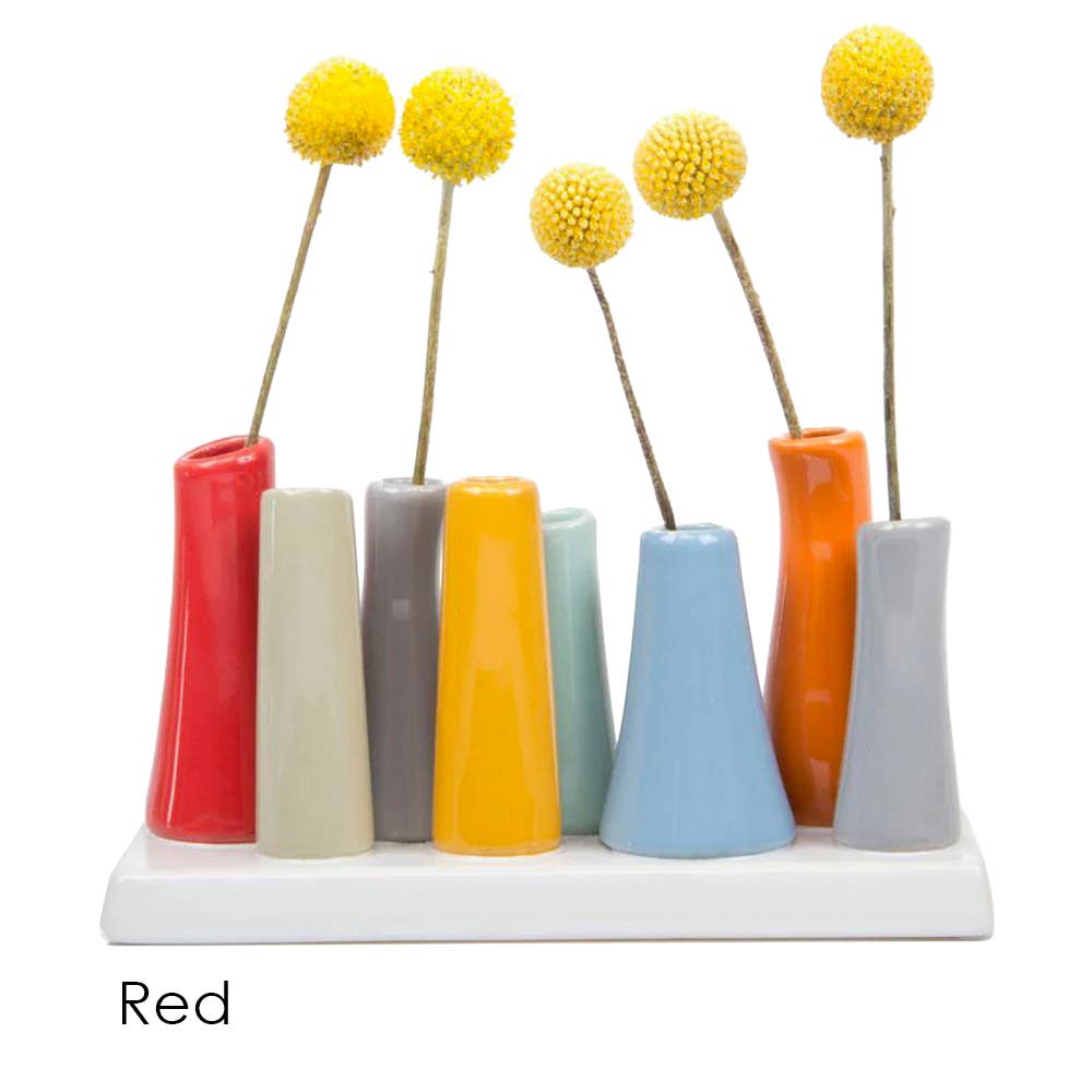 Pooley Tube Ceramic Bud Vase