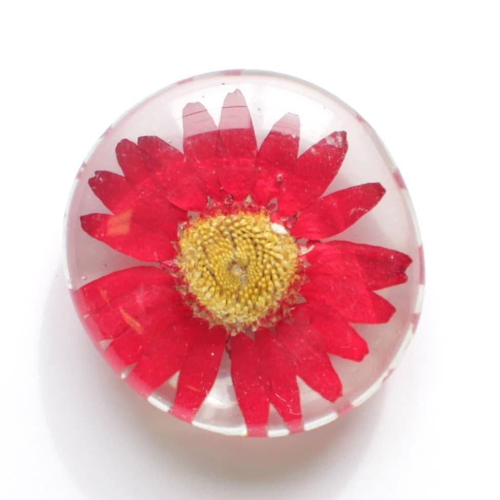 Flower Magnet - Glass Magnet