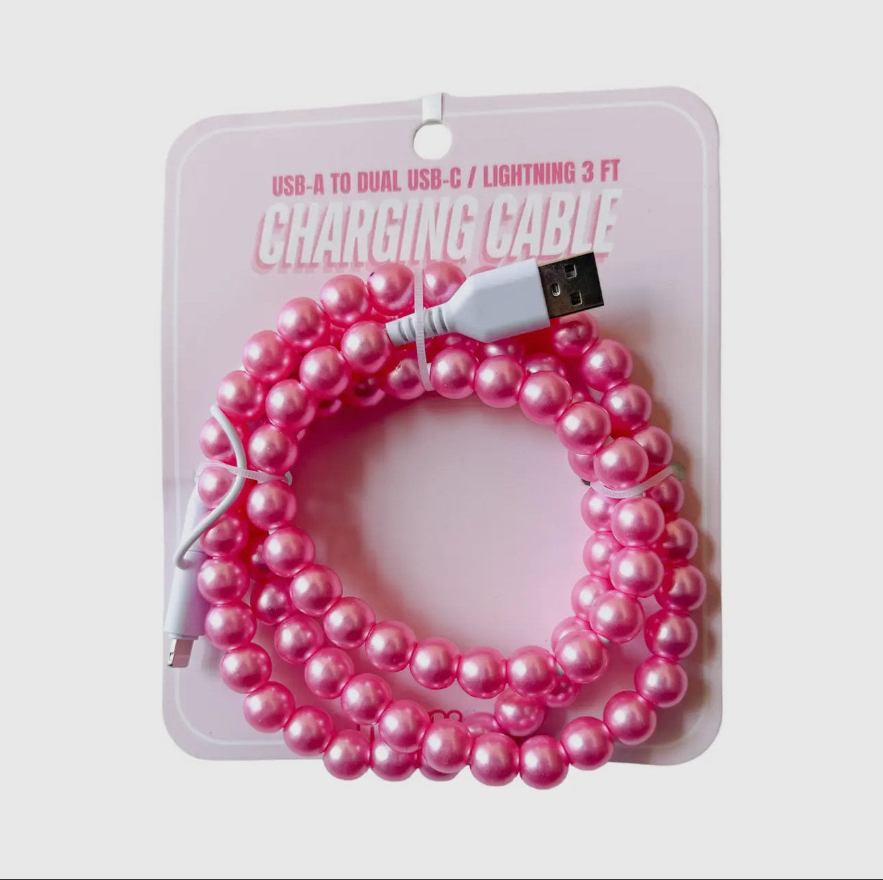 Hotline Beaded USB-C/Lightning Charging Cables