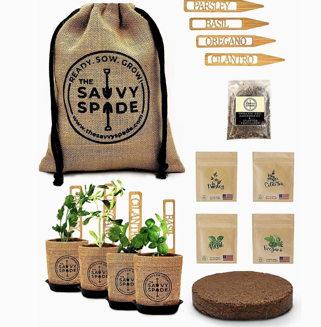 Savvy Spade Garden Kit