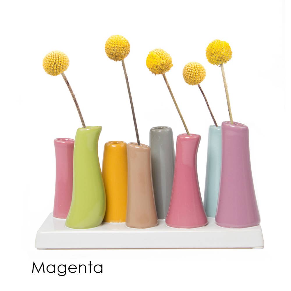 Pooley Tube Ceramic Bud Vase