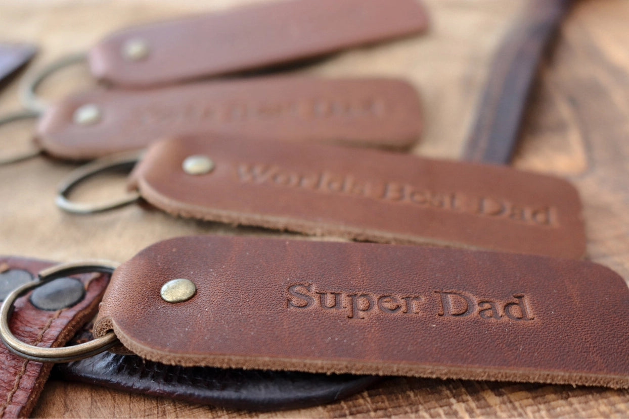 Leather Key Ring