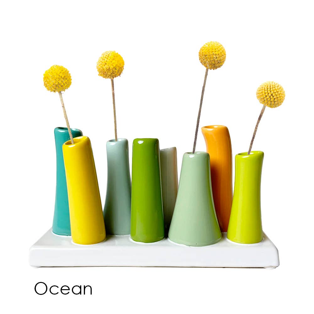 Pooley Tube Ceramic Bud Vase