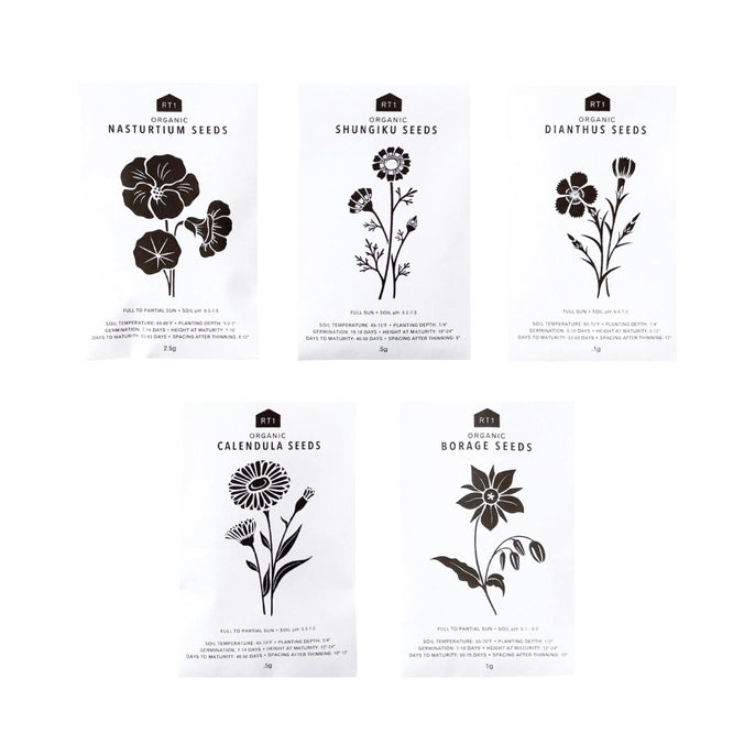 Variety Seed Sets - Pack of 5