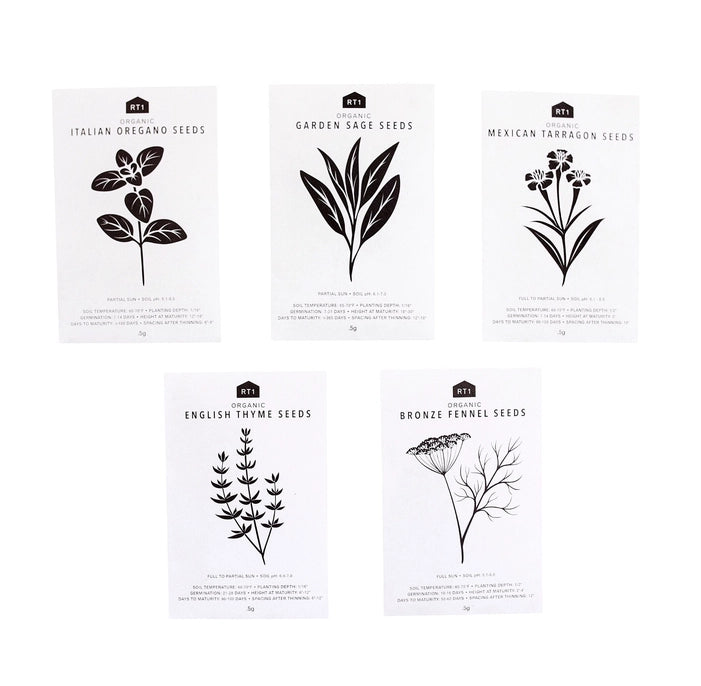 Variety Seed Sets - Pack of 5