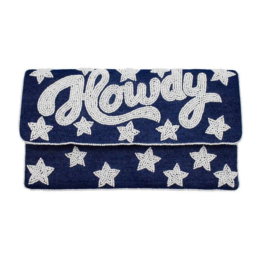 Beaded Clutch Bag