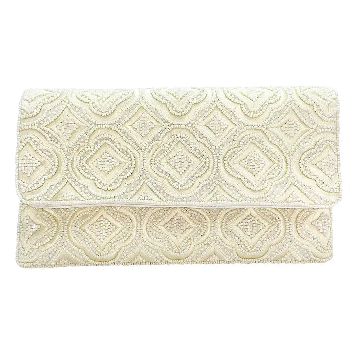 Beaded Clutch Bag