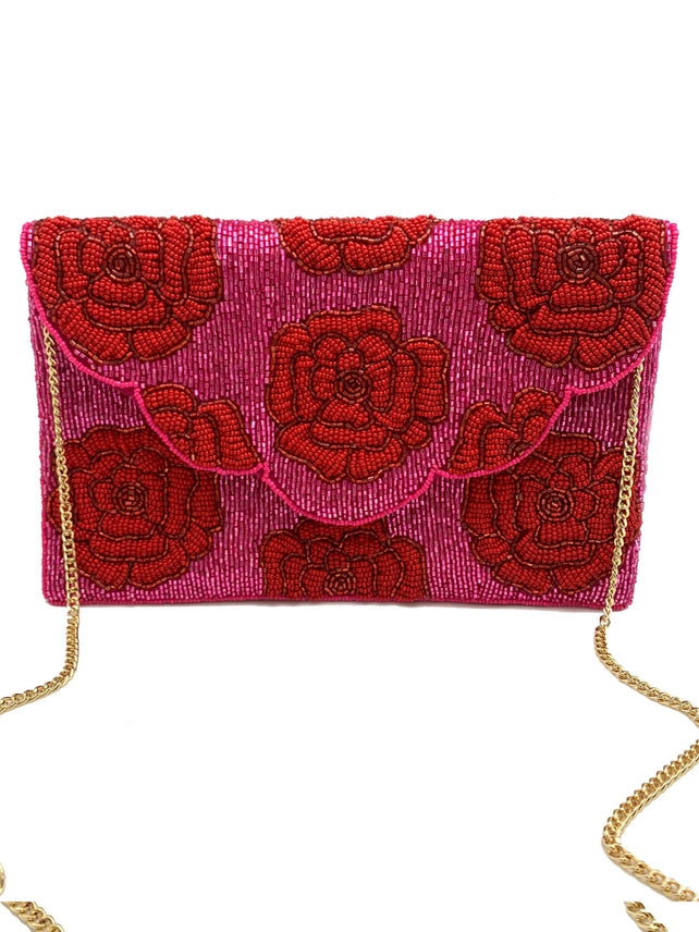Beaded Clutch Bag