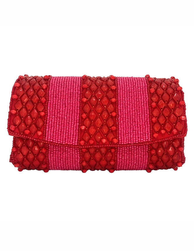Beaded Clutch Bag