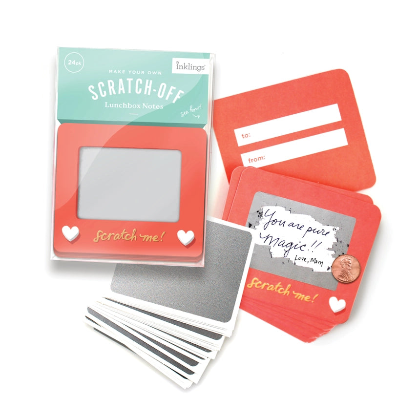 Scratch-off Mini Notes Vouchers