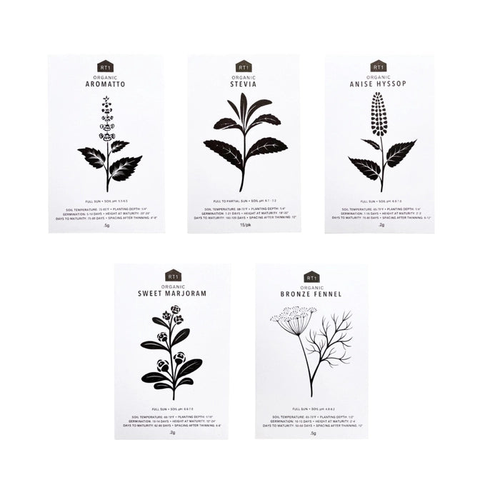 Variety Seed Sets - Pack of 5