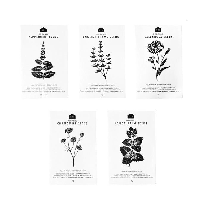 Variety Seed Sets - Pack of 5