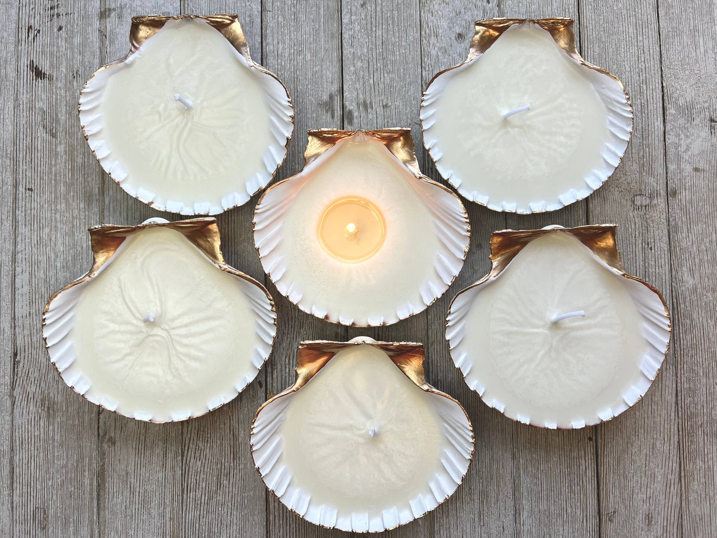 Scallop Candle