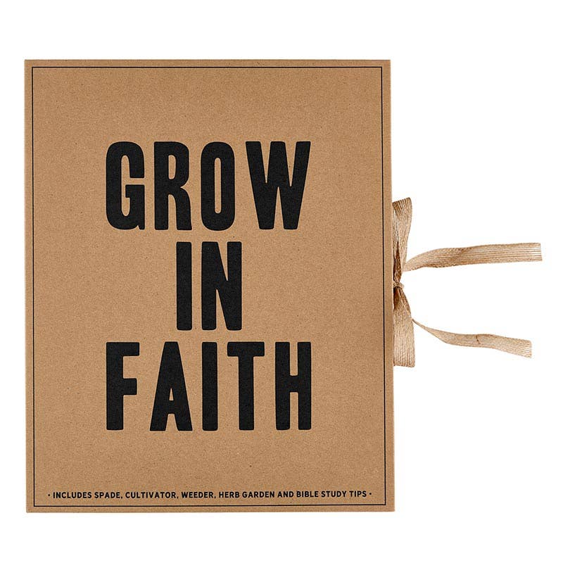 Grow In Faith Garden Tool Box
