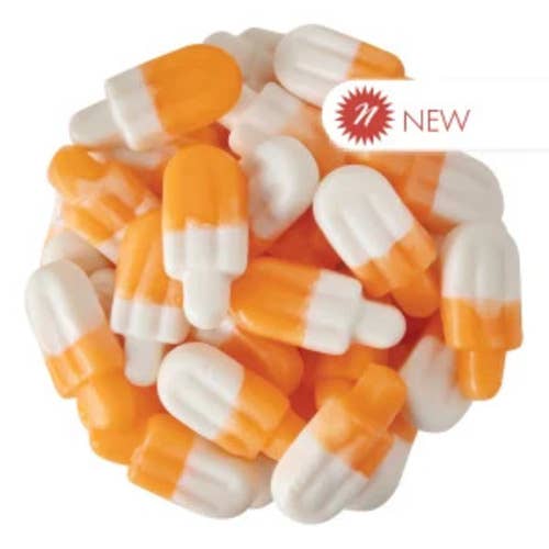Clever Candy Gummy Orange & Cream Popsicle