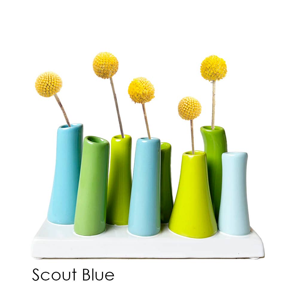 Pooley Tube Ceramic Bud Vase