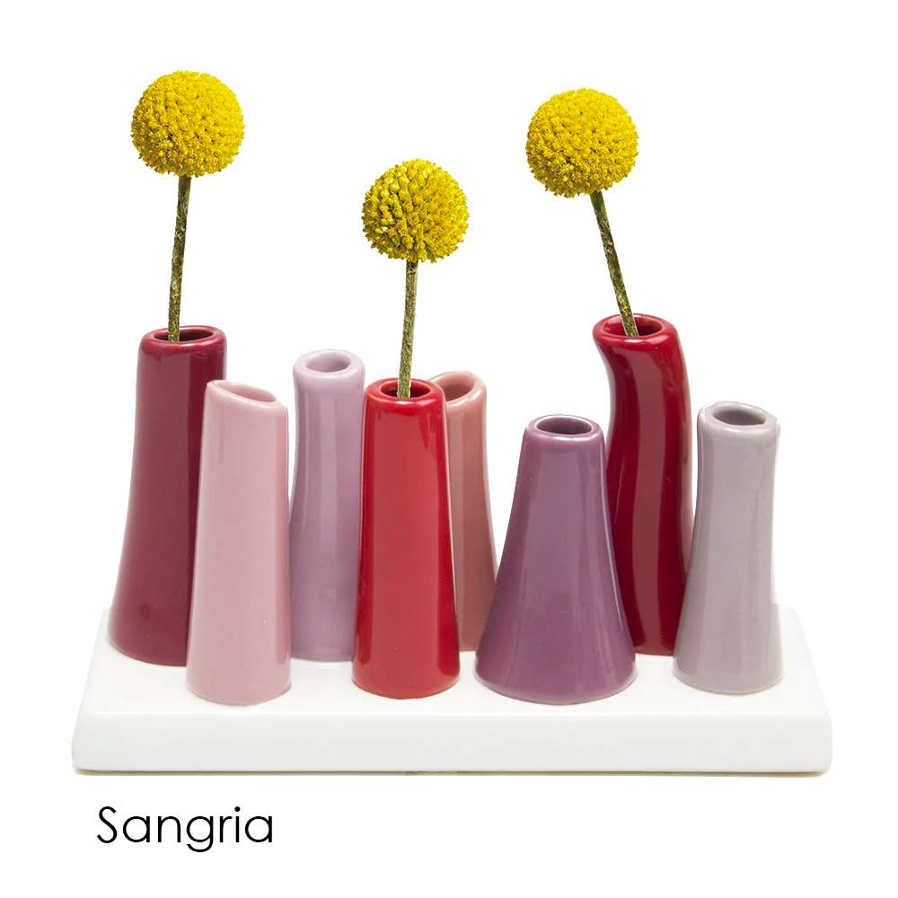 Pooley Tube Ceramic Bud Vase