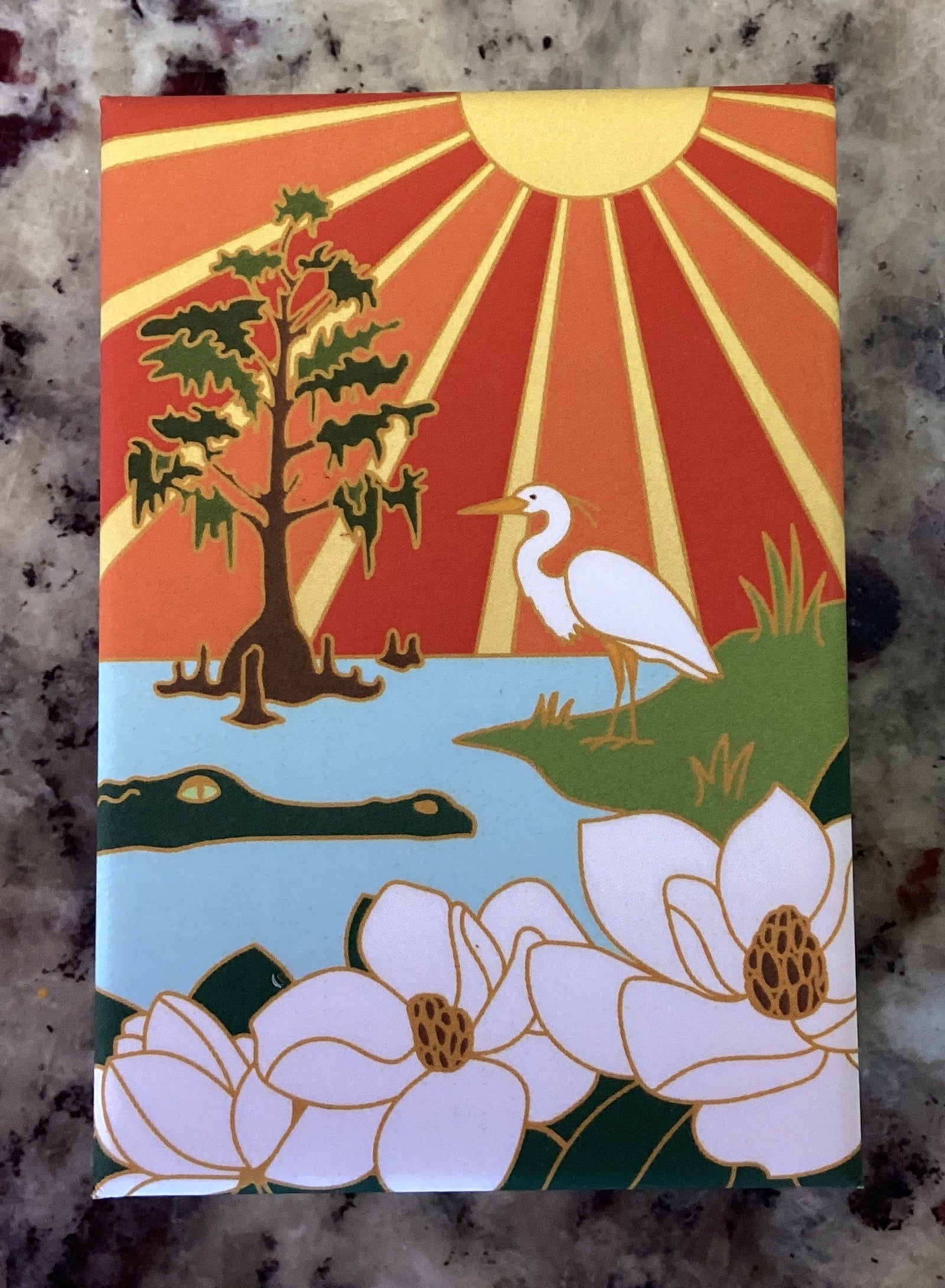 Louisiana Bayou Magnet
