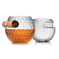 Set of Golf Ball Cigar Glasses