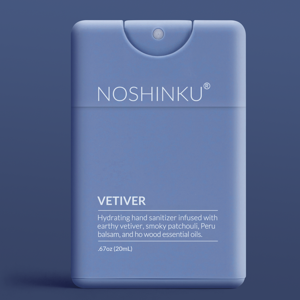 Refillable Vetiver Patchouli Hydrating Pocket Hand Sanitizer