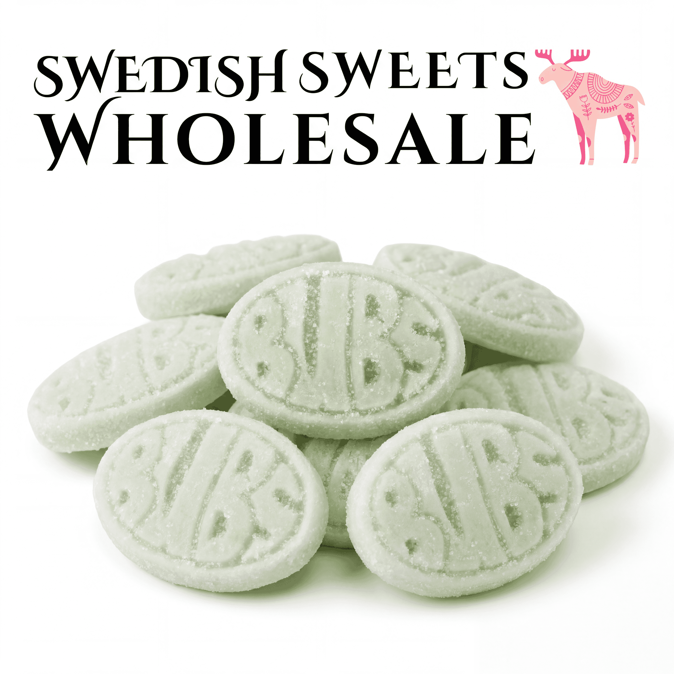 Swedish Candy - Bubs Sour Fruity Pear Mini 5,73 lbs