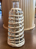 Rattan vase