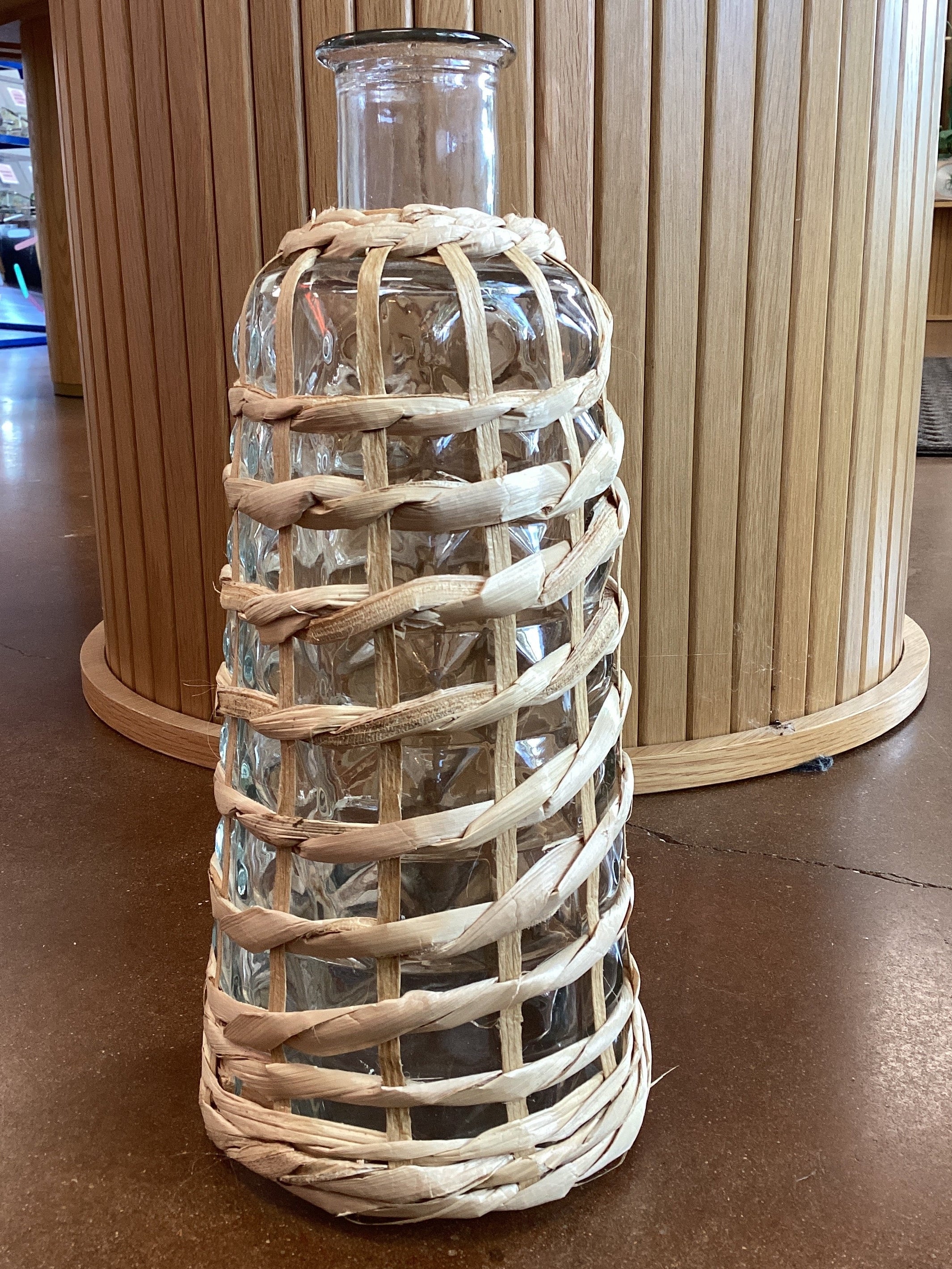 Rattan vase