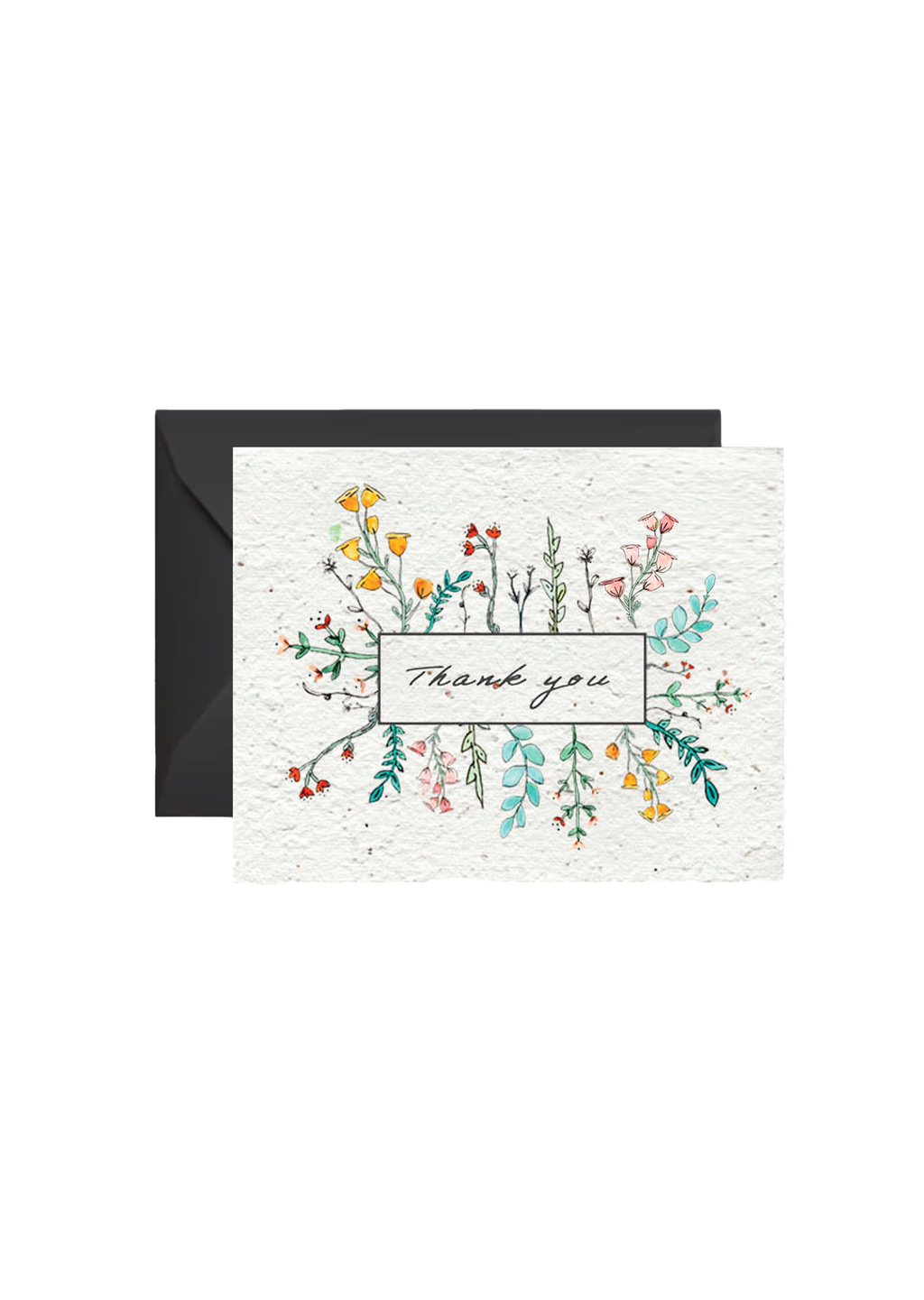 Thank You Wildflower Seed Paper Card