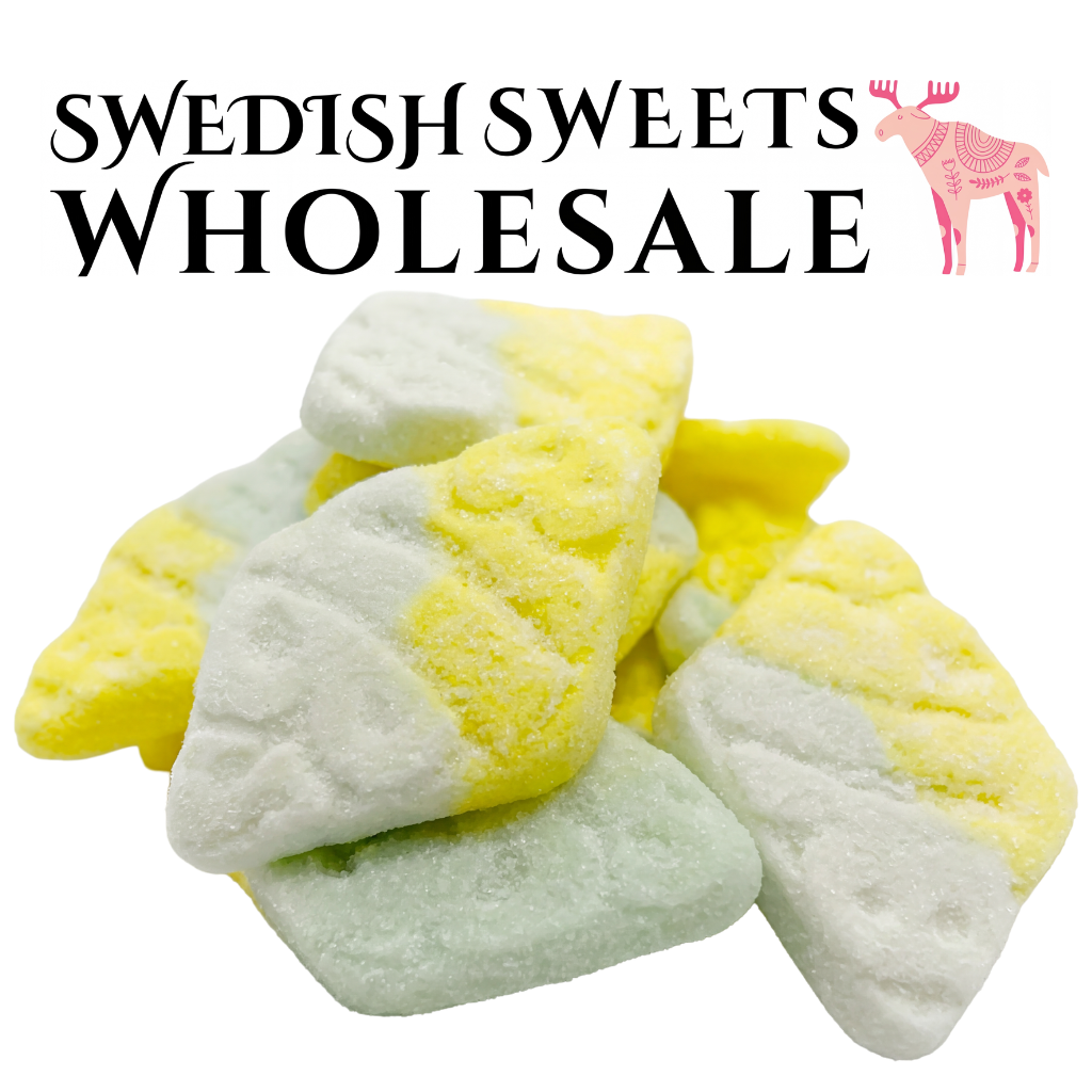 Swedish Candy - BUBS Sour Foam Rombs – Tutti Frutti 5.73 lbs