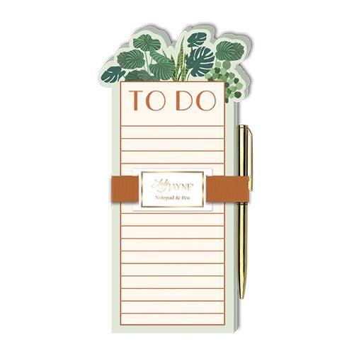 Die-cut Notepad with Pen