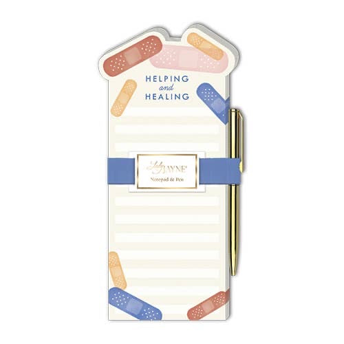 Die-cut Notepad with Pen
