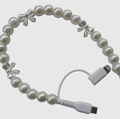 Hotline Beaded USB-C/Lightning Charging Cables
