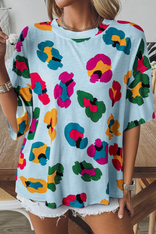 Blue Leo Tee