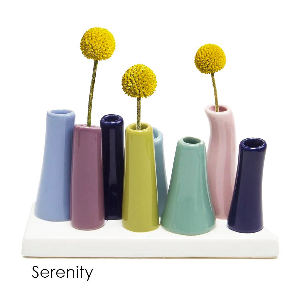 Pooley Tube Ceramic Bud Vase
