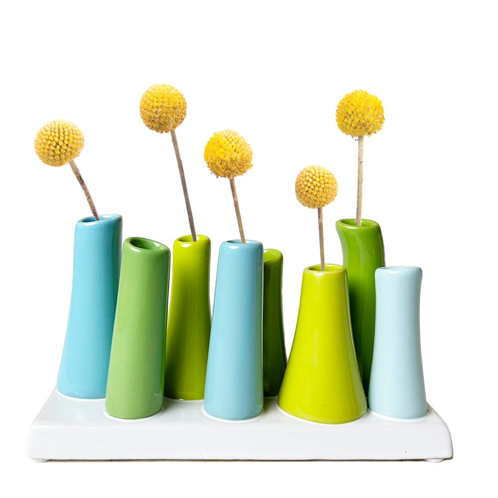 Pooley Tube Ceramic Bud Vase