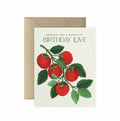 Tomato Happy Birthday Greeting Card
