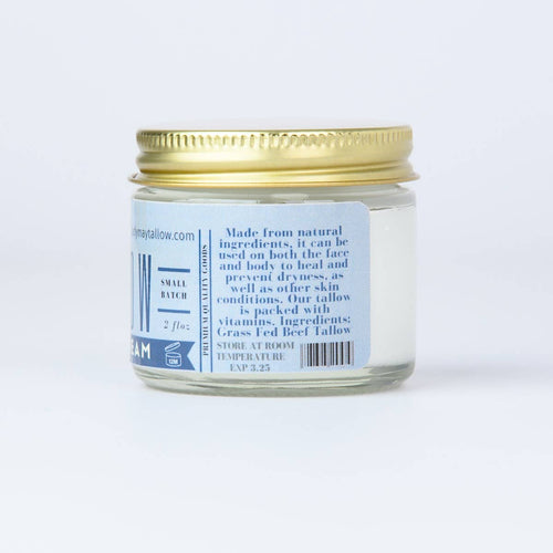 2oz Unscented Tallow Lotion