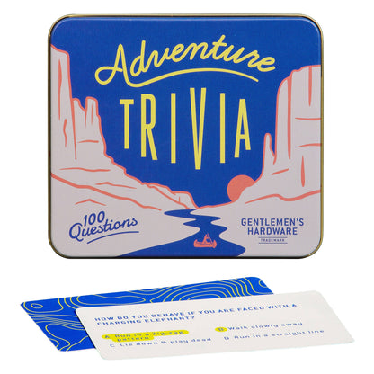 Adventure Trivia - 100 Card Game Set