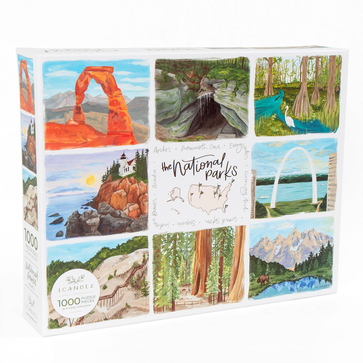 National Parks - 1,000 Piece Jigsaw Puzzle