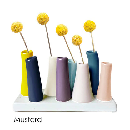 Pooley Tube Ceramic Bud Vase