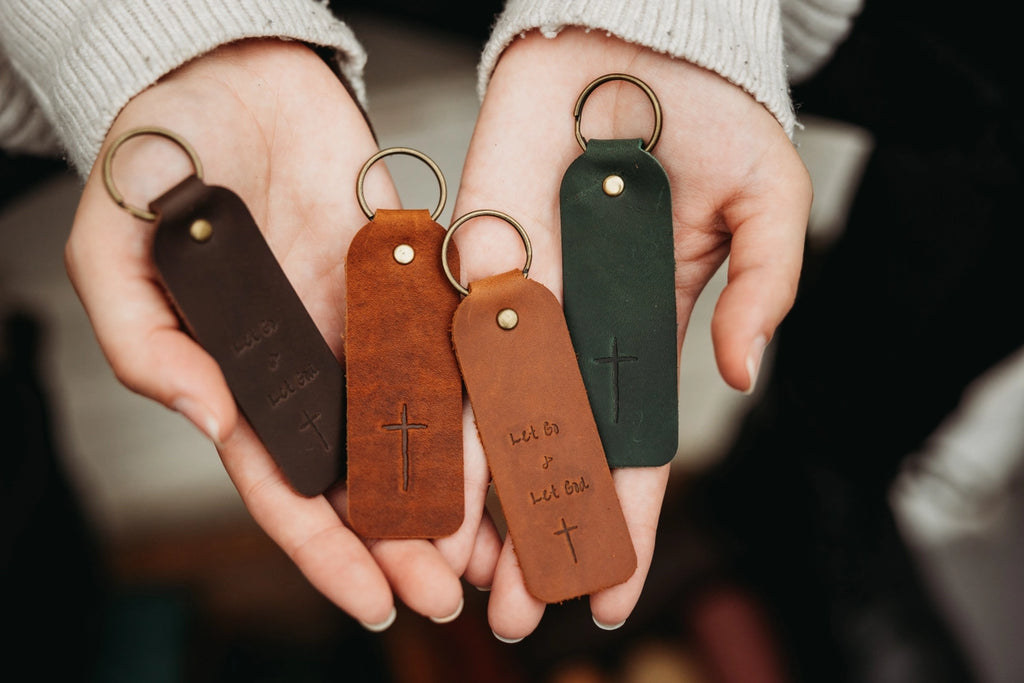 Leather Key Ring