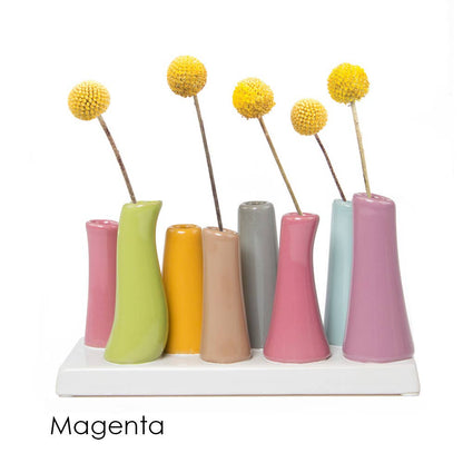 Pooley Tube Ceramic Bud Vase