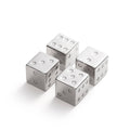 Stainless Steel Dice Whiskey Stones Set