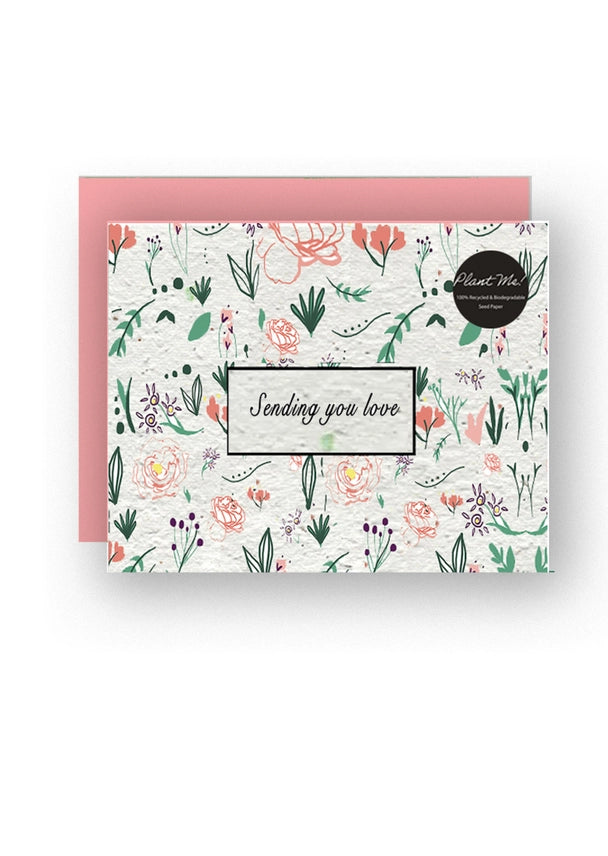Wildflower Seed Greeting Card